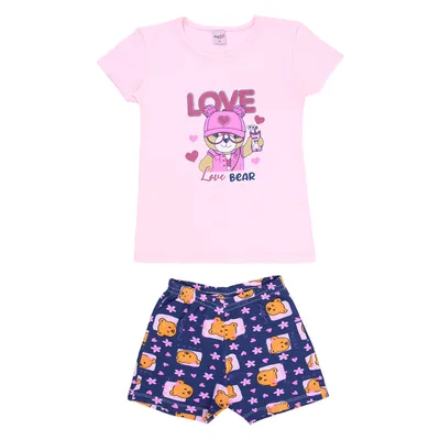 Kit Conjunto Juvenil Duplo J Menina 9 Peças Kit Conjunto Juvenil Duplo J Menina 9 Peças
