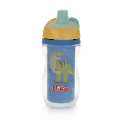Copo Infantil Nuby Térmnico Active Azul 266 ml