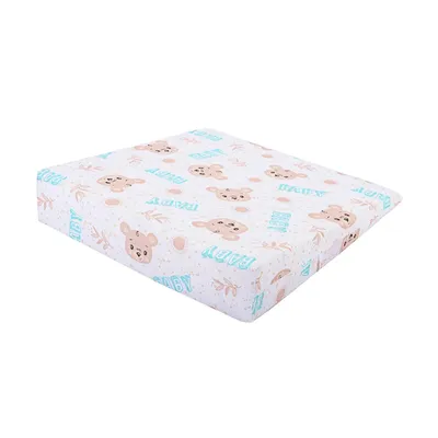 Travesseiro Rampa Minasrey Baby Nice Estampado 59x36 Bege Travesseiro Rampa Minasrey Baby Nice Estampado 59x36 Bege