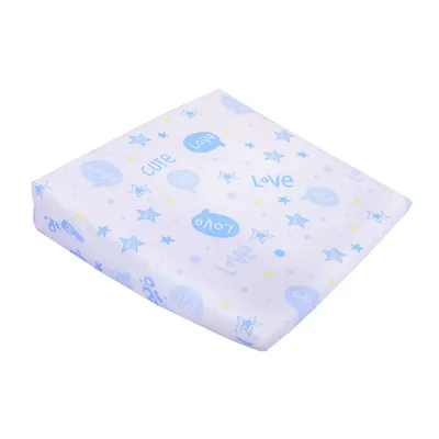 Travesseiro Rampa Minasrey Baby Nice Estampado 36x36 Azul Travesseiro Rampa Minasrey Baby Nice Estampado 36x36 Azul