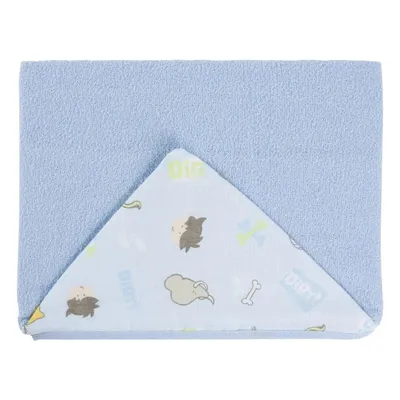 Toalha De Banho Dupla Face Com Capuz Estampa E Cor Sortida