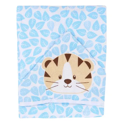 Toalha Felpuda Papi Bichinhos Estampada Forrada Menino