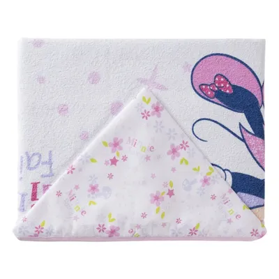 Toalha Disney Baby Estampa Mickey Ou Minnie Com Capuz 6195