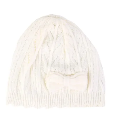 Touca Everly Acrílica Trabalhada Com Laço Touca Everly Acrílica Trabalhada Com Laço