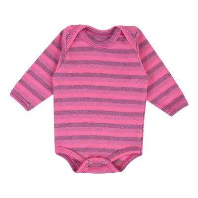 Kit Body Top Chot Manga Longa Suedine Listrado 06 Peças