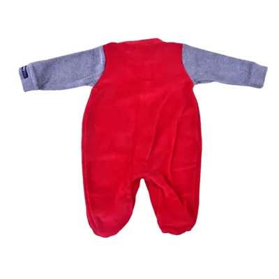 Macacão Longo Baby Doces Momentos Plush Estampa Ursinho Macacão Longo Baby Doces Momentos Plush Estampa Ursinho