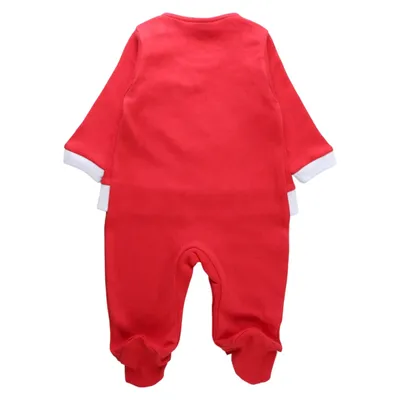 Macacão Longo Bebê Miniclo Estampa Ursa Natalina