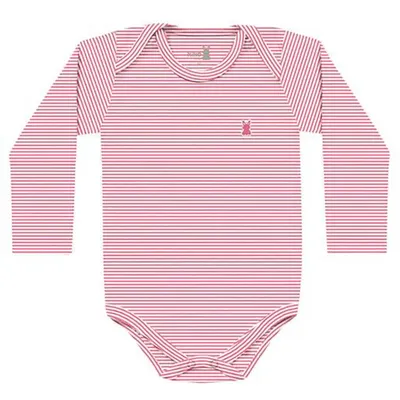 Kit Body Kiko Baby Manga Longa 03 Peças Listrado e Estampado Kit Body Kiko Baby Manga Longa 03 Peças Listrado e Estampado