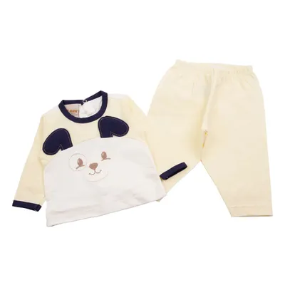 Pagão Doces Momentos Com 02 Peças Com Bordado Cachorro