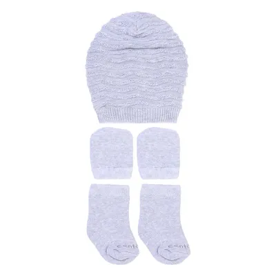 Kit Enxoval Centopé Gorro Trabalhado + Luva + Meia Cor 2 Kit Enxoval Centopé Gorro Trabalhado + Luva + Meia Cor 2