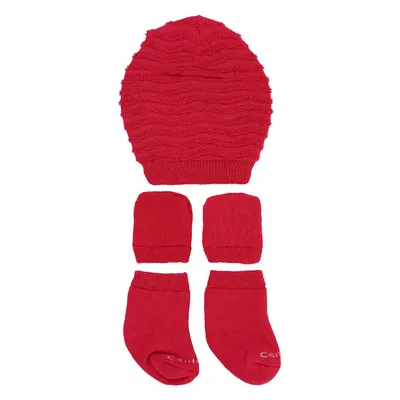 Kit Enxoval Centopé Gorro Trabalhado + Luva + Meia Cor 5 Kit Enxoval Centopé Gorro Trabalhado + Luva + Meia Cor 5