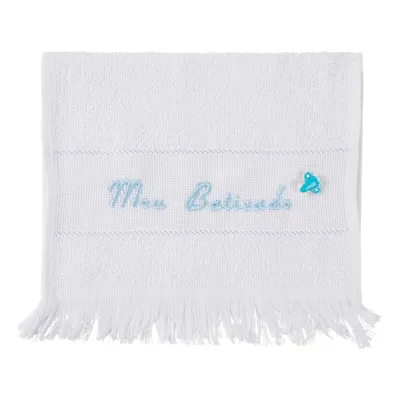 Toalha De Boca Básica Batizado 14682 Toalha De Boca Básica Batizado 14682