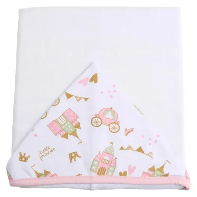 Toalha De Banho Din Don Atoalhada Princesa Com Capuz