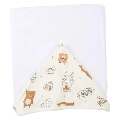 Toalha De Banho Din Don Atoalhada Apache Com Capuz