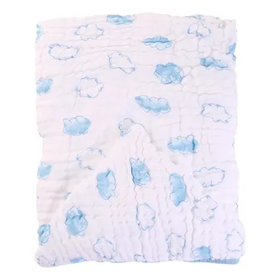 Toalha Capuz Papi Mami Bamboo Estampa Nuvem Fofa 115 x 85