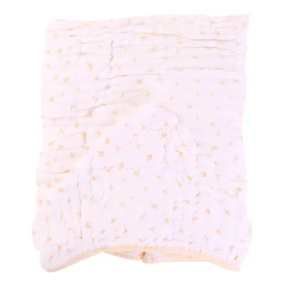 Toalha Capuz Papi Mami Bamboo Estampa Passáros 115 x 85