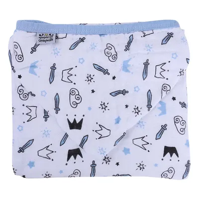 Toalha De Banho Minasrey Soft Reininho Encantado Com Capuz