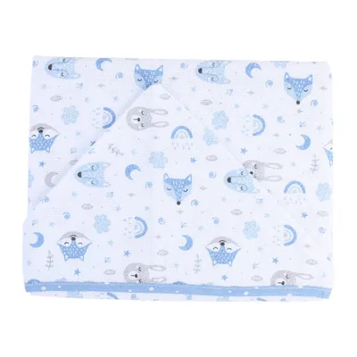 Toalha De Banho Baby Gijo Capuz Cute Animals Menino 70x90