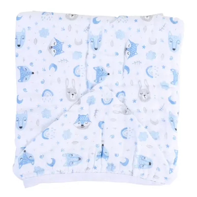 Toalha De Banho Baby Gijo Cute Animals Soft Menino 85 x 100