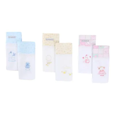 Toalha Fralda Minasrey Cia Do Neném 2 Peças Estampa Sortida Toalha Fralda Minasrey Cia Do Neném 2 Peças Estampa Sortida