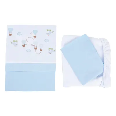 Jogo De Lençol Padrão Americano Bordado Helicóptero 03 peças 18321 Jogo De Lençol Padrão Americano Bordado Helicóptero 03 peças 18321