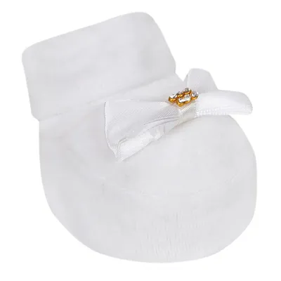 Sapatinho Everly Com Aplicação De Laço E Strass