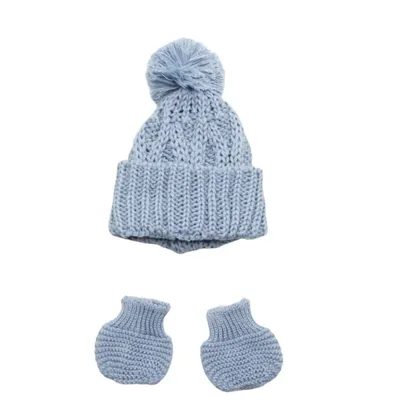 Kit Enxoval Prematuro Everly Touca E Luvinha Kit Enxoval Prematuro Everly Touca E Luvinha