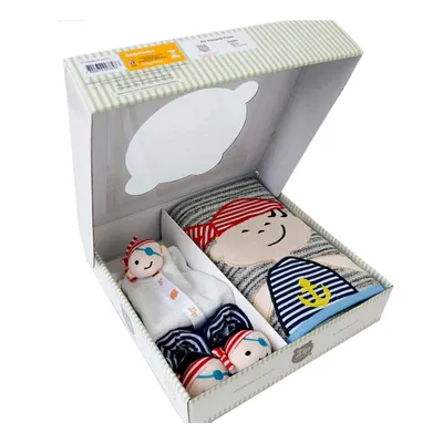 Kit Presente Zip Pirata Colorido Com 03 Peças Kit Presente Zip Pirata Colorido Com 03 Peças