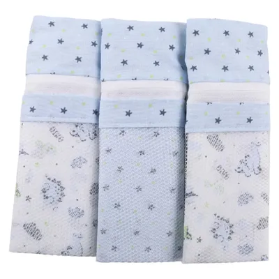 Sacos Maternidade Baby Gijo Estampa Dino - 03 Peças