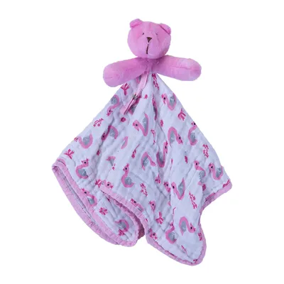 Naninha Baby Joy Soft Estampa Cisne Naninha Baby Joy Soft Estampa Cisne