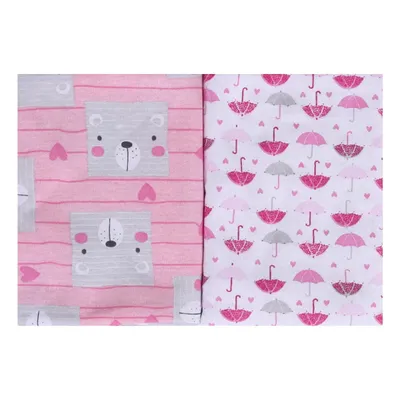 Kit Fronha Incomfral Malha Bambi 02 Unidades Ursinha Kit Fronha Incomfral Malha Bambi 02 Unidades Ursinha