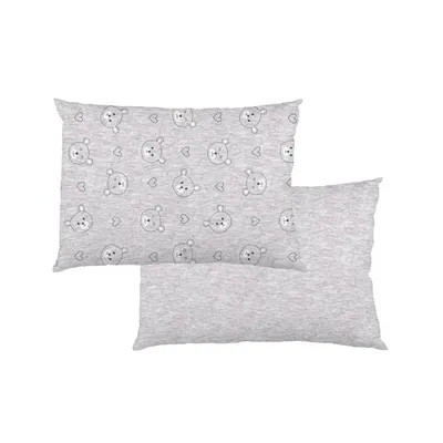 Kit Fronha Incomfral Bublim Estampa Ursos - 02 Peças Kit Fronha Incomfral Bublim Estampa Ursos - 02 Peças