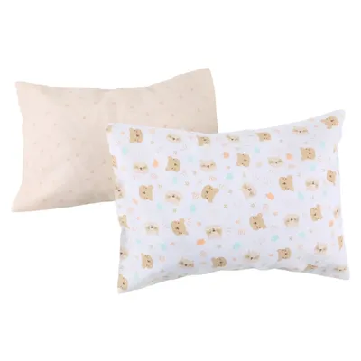 Kit Fronha Baby Gijo Estampa Urso - 02 Peças Kit Fronha Baby Gijo Estampa Urso - 02 Peças