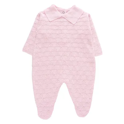 Saída de Maternidade Din Don Em Linho Com Detalhe Trançado