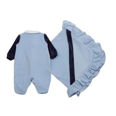 Saída Maternidade Baby Gijo Em Plush Bordado Leão Saída Maternidade Baby Gijo Em Plush Bordado Leão