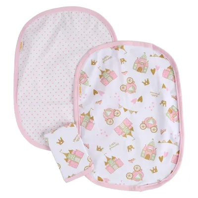 Kit Pano De Boca Din Don Princesa - 03 Peças