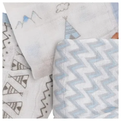 Kit Pano De Boca Papi Baby Soft Premium Estampado - 03 Peças Kit Pano De Boca Papi Baby Soft Premium Estampado - 03 Peças