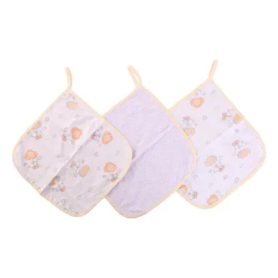 Kit Pano De Boca Papi Baby Soft Premium Estampado - 03 Peças Kit Pano De Boca Papi Baby Soft Premium Estampado - 03 Peças