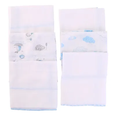 Kit Pano De Boca Papi Karinho Estampado - 06 Peças Kit Pano De Boca Papi Karinho Estampado - 06 Peças