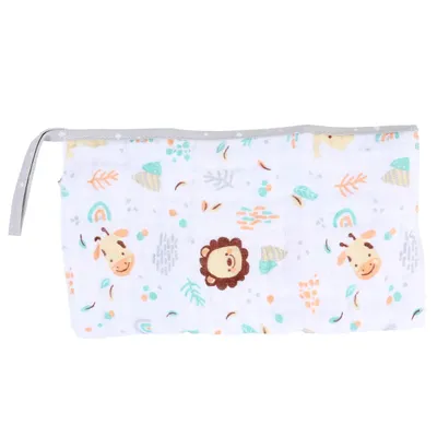 Pano de Boca Baby Gijo 02 Peças Cute Animals Neutro