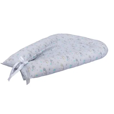 Kit Ninho Incomfral Baby Joy Em Trança Com 03 Peças Kit Ninho Incomfral Baby Joy Em Trança Com 03 Peças