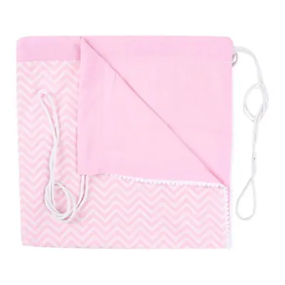 Rede De Berço Bordados Alexandra Dupla face Estampada Menina