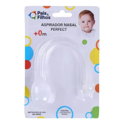 Aspirador Nasal Pais E Filhos Perfect Em Cores Sortidas Aspirador Nasal Pais E Filhos Perfect Em Cores Sortidas