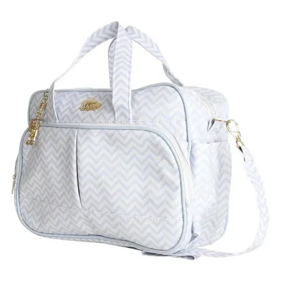 Frasqueira Espera Feliz Love Cloud Baby Estampa Zig Zag