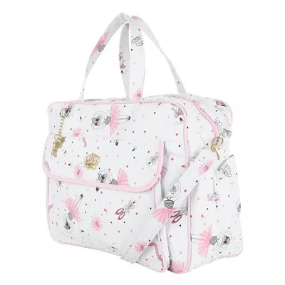 Kit Bolsa Maternidade Espera Feliz Baby Toys 02 Peças + Trocador