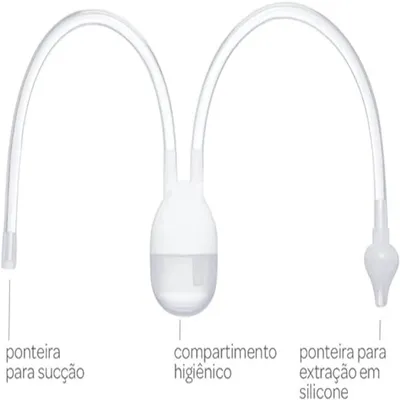 Aspirador Nasal Buba Com Estojo Aspirador Nasal Buba Com Estojo