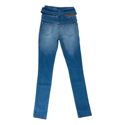 Calça Flare Pami Em Moletom Jeans Menina