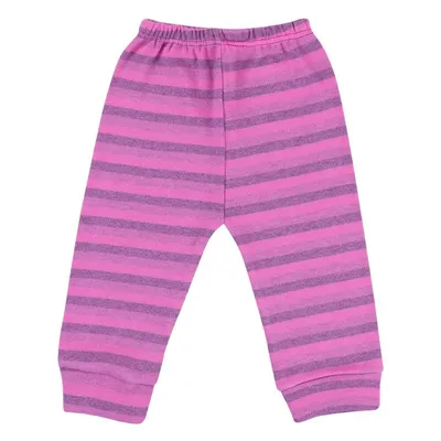 Kit Mijão Suedine Top Chot Sem Pé Listrado Sortido 06 Peças Menina