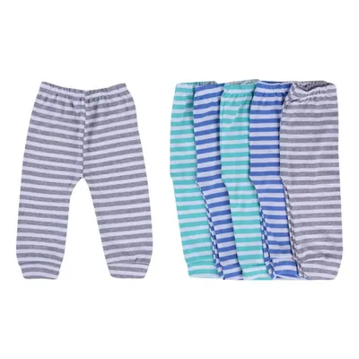 Kit Mijão Suedine Top Chot Menino Listrado 06 Peças