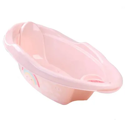 Banheira Plasútil Decorada Com Capacidade De 21 Litros Rosa Banheira Plasútil Decorada Com Capacidade De 21 Litros Rosa